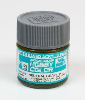 Mr.Hobby Color H053 Neutral Gray - SATYNOWY - 10ml