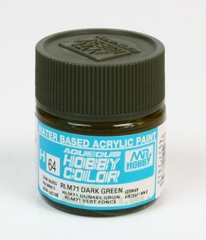 Mr.Hobby Color H064 RLM 71 Dark Green - SATYNOWY - 10ml