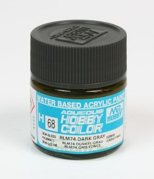Mr.Hobby Color H068 RLM 74 Dark Gray - SATYNOWY - 10ml