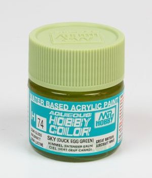 Mr.Hobby Color H074 Duck Egg Green - SATYNOWY - 10ml