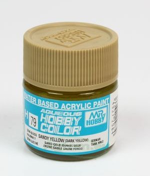 Mr.Hobby Color H079 Dark Yellow - Sandy Yellow - SATYNOWY - 10ml