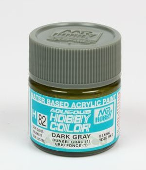 Mr.Hobby Color H082 Dark Gray (1) - SATYNOWY - 10ml