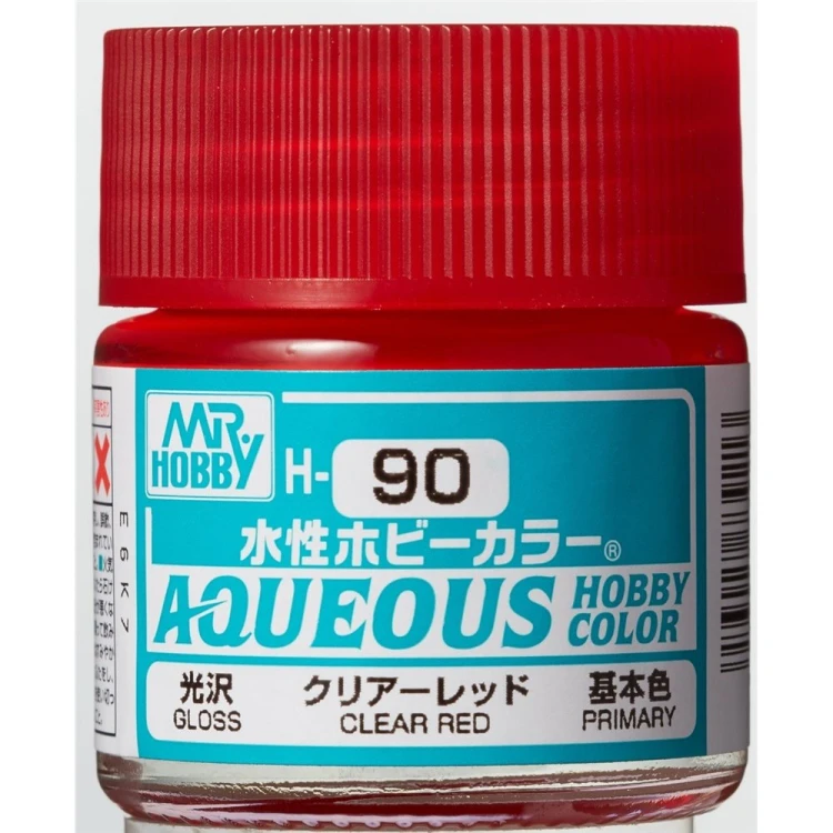 Mr.Hobby Color H090 Clear Red - BŁYSZCZĄCY - 10ml
