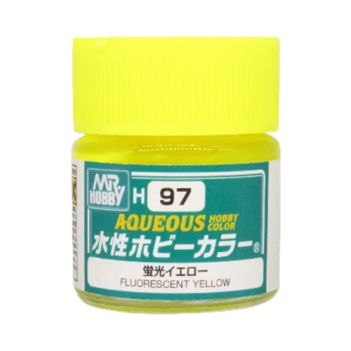 Mr.Hobby Color H097 Fluorescent Yellow - 10ml