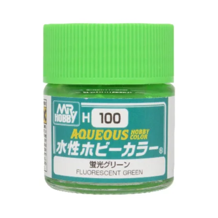 Mr.Hobby Color H100 Fluorescent Green - 10ml