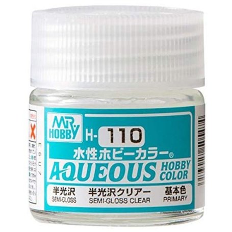 Mr.Hobby Colour H110 Semi-Gloss Clear - Lakier bez