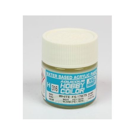 Mr.Hobby Color H316 White - FS17875 - BŁYSZCZĄCY - 10ml