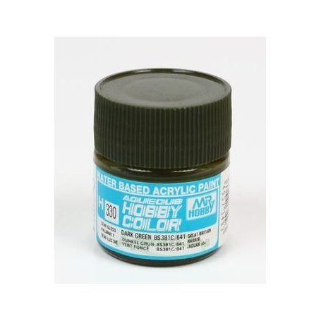 Mr.Hobby Color H330 Dark Green - BS381C/641 - SATYNOWY - 10ml