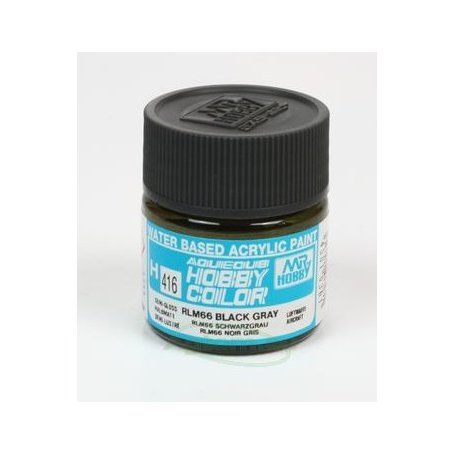Mr.Hobby Color H416 RLM 66 - Black Gray - SATYNOWY - 10ml