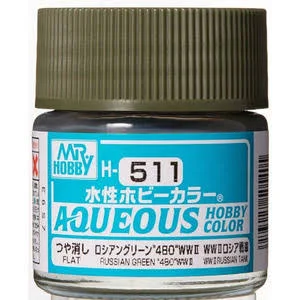 Mr.Hobby Color H511 Russian Green 4BO - MATOWA - 10ml