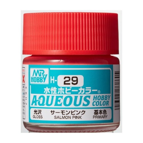 Mr.Hobby Aqueous Hobby Color H029 Salmon Pink (Gloss) 10 ml