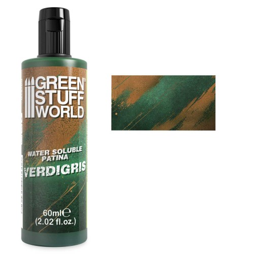 Water Soluble Patina VERDIGRIS 60 ml Green Stuff World