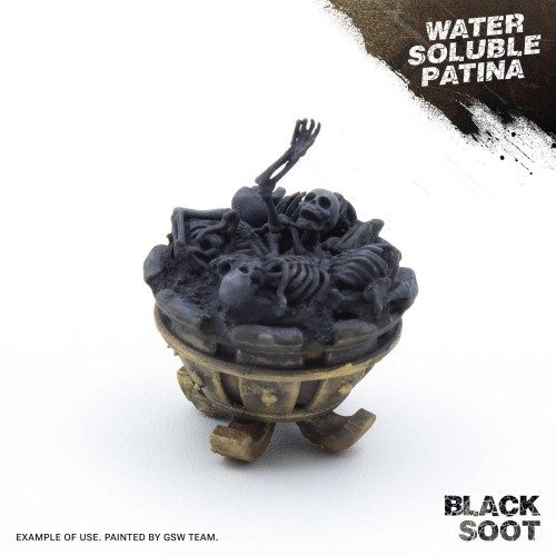 Water Soluble Patina BLACK SOOT 60 ml Green Stuff World