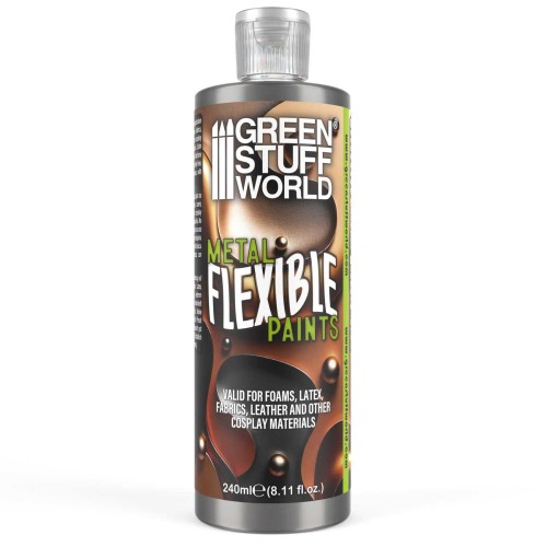 Flexible Metallic Steel Paint 240 ml Green Stuff World