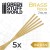 Green Stuff World Pinning Brass Rods 1 mm – Mosiężne Pręty Modelarskie 5 szt.