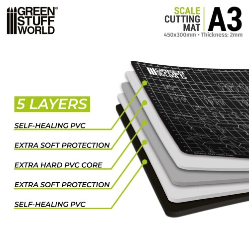 Green Stuff World Scale Cutting Mat A3 – Mata do cięcia A3