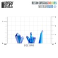 BLUE Resin Crystals - Medium