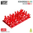 RED Resin Crystals - Medium
