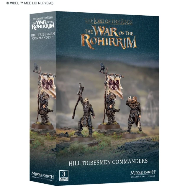 Hill Tribesmen Commanders MIDDLE-EARTH™ STRATEGY BATTLE GAME