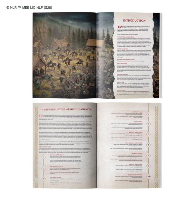 The Burning of the Westfold (ENG) MIDDLE-EARTH™ STRATEGY BATTLE GAME JOURNAL