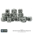 Bolt Action German Balkenkreuz D6 Pack 16 kości