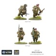 British Airborne WWII Allied Paratroopers (plastic