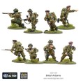 British Airborne WWII Allied Paratroopers (plastic