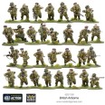 British Airborne WWII Allied Paratroopers (plastic