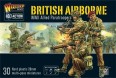British Airborne WWII Allied Paratroopers (plastic
