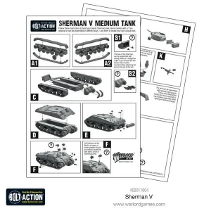 Sherman V Medium Tank (plastic)