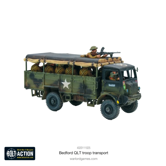 Bedford QLT troop transport (plastic)