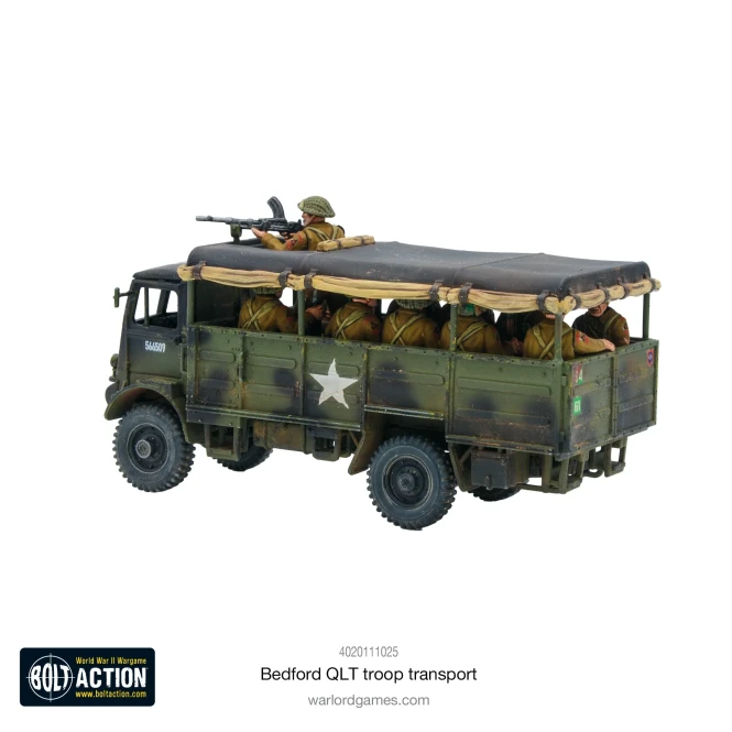 Bedford QLT troop transport (plastic)