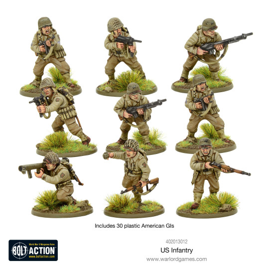 US Army Infantry Platoon - WW2 American GIs