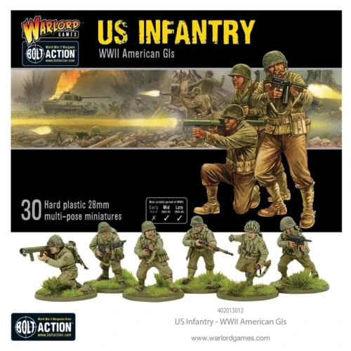 US Army Infantry Platoon - WW2 American GIs