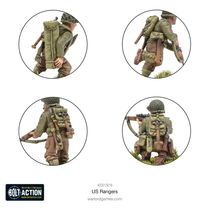 US Rangers WWII Elite Light Infantry