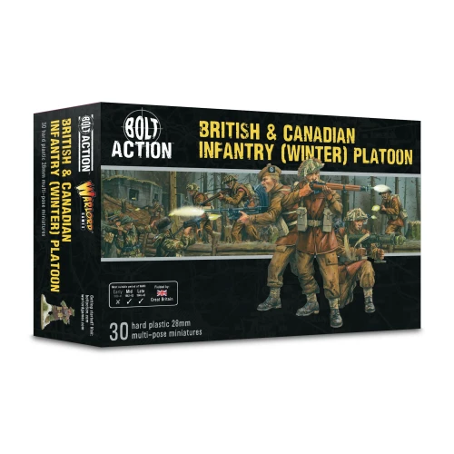 British & Canadian infantry (winter) platoon