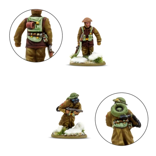 British & Canadian infantry (winter) platoon