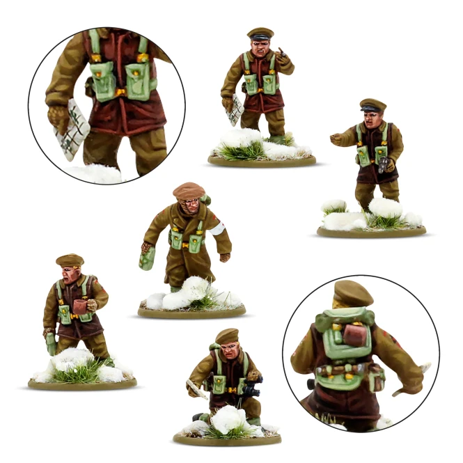 British & Canadian infantry (winter) platoon