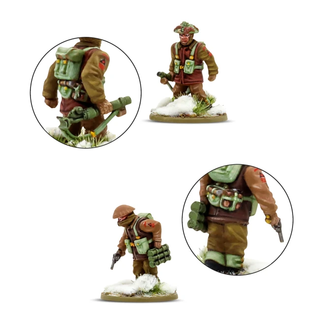 British & Canadian infantry (winter) platoon