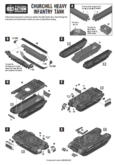 Churchill Tank (plastic)