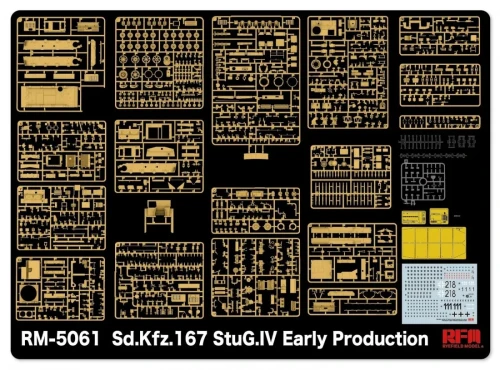 RFM-5061 Sd.Kfz.167 StuG.IV Early Production w/full interior