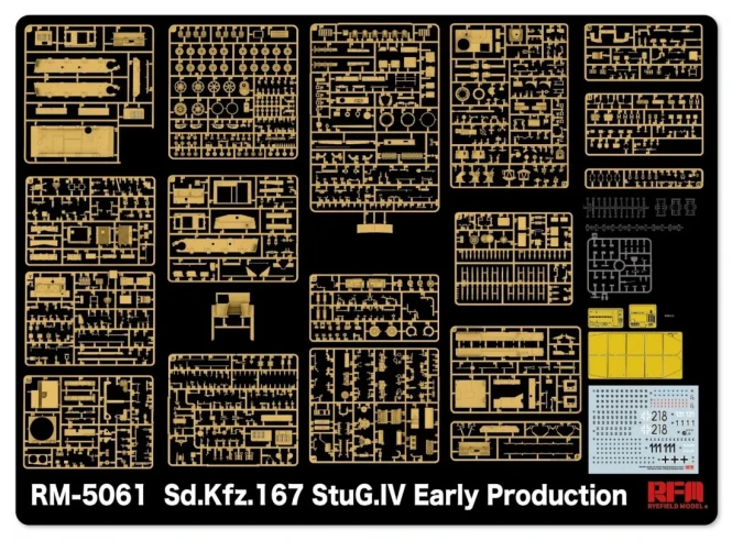 RFM-5061 Sd.Kfz.167 StuG.IV Early Production w/full interior