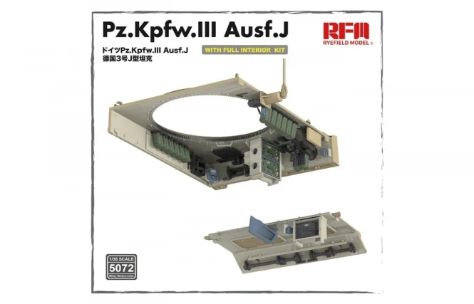 RFM-5072 Pz.Kpfw.III Ausf.J with full interior kit