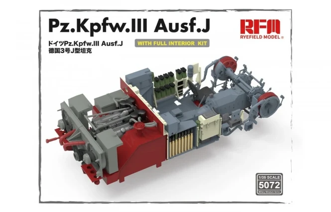 RFM-5072 Pz.Kpfw.III Ausf.J with full interior kit