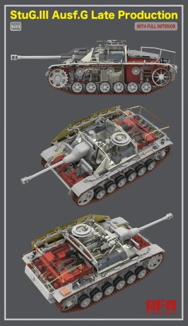 RFM-5088 StuG.III Ausf.G Late Production (Full Interior)
