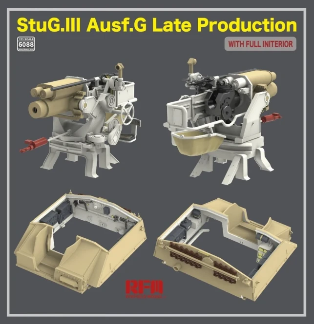 RFM-5088 StuG.III Ausf.G Late Production (Full Interior)