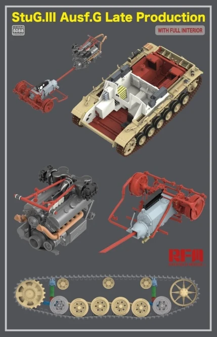 RFM-5088 StuG.III Ausf.G Late Production (Full Interior)