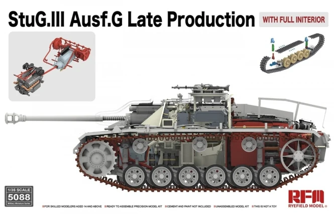 RFM-5088 StuG.III Ausf.G Late Production (Full Interior)