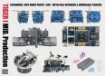 RFM-5100 1/35 Tiger I Mid Production 2 in 1 w/Cutaway Parts & Full Interior