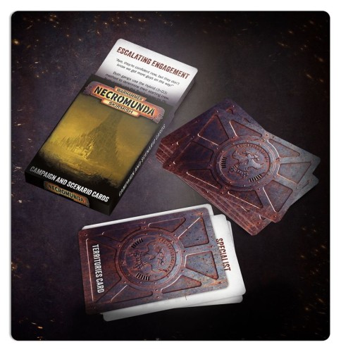 Necromunda Skirmish Campaign and Scenario Cards